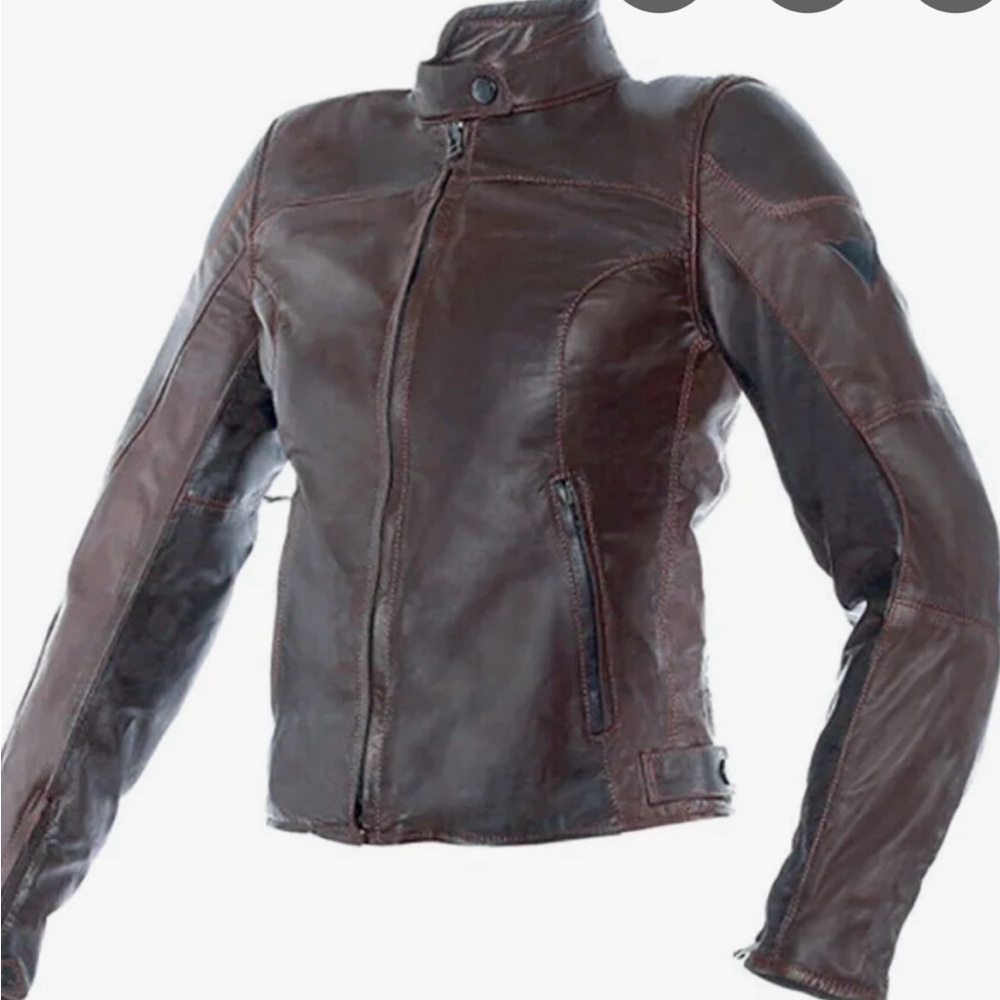 Dionese Leather Women's Moto Jacket